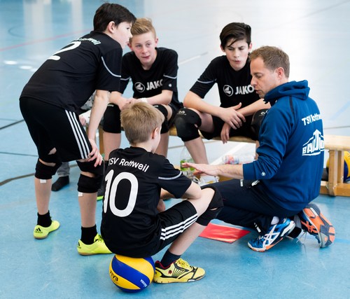 U15 - Hochmotivierte Jungs um Trainer Oliver Stumpp